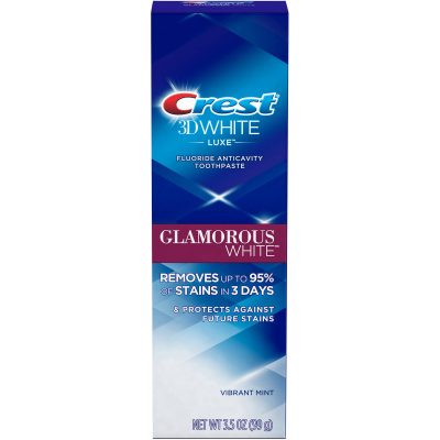 Crest 3D White Glamorous White Fluoride Anticavity 99gr.
