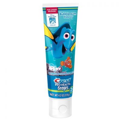 Vaikiška dantų pasta Crest Finding Dory