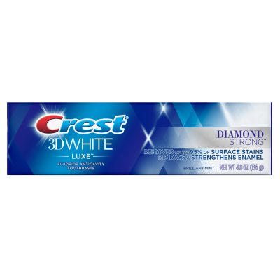 NAUJIENA!!! Dantų pasta Crest 3D White Luxe Diamond Strong