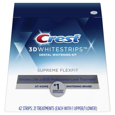 Crest balinimo juostelės SUPREME FLEXFIT