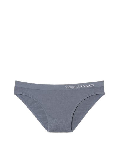 Pilkos kelnaitės iš Victoria's Secret su užrašu