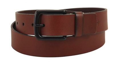 Rudos spalvos vyriškas Timberland diržas