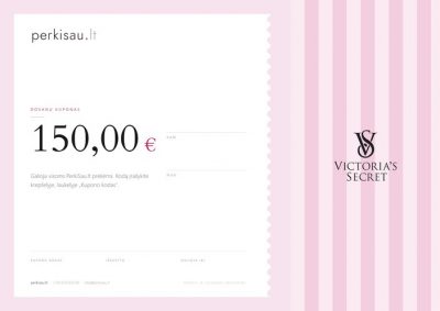 150€ vertės dovanų kuponas